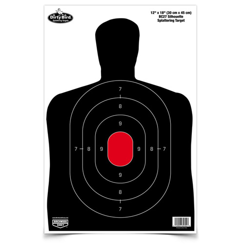DIRTY BIRD BC27 SILHOUETTE 12" X 18" 100 SHEETS