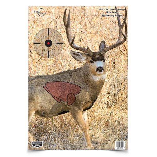 PREGAME® 16.5" X 24" MULE DEER TARGET 3/PK