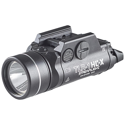 TLR-1 HL-X – BLACK, 1500 LUMENS, (2) CR123A LITHIUM BATTERIES