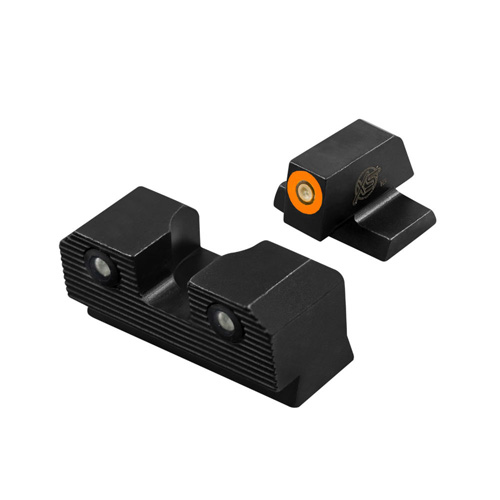 R3D 2.0 NIGHT SIGHTS - CANIK TP9 SF, FRONT ORANGE OUTLINE