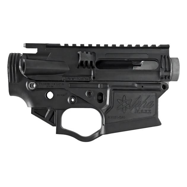 ATI Alpha Maxx Lower and Upper Set - Stripped Black w/Screws