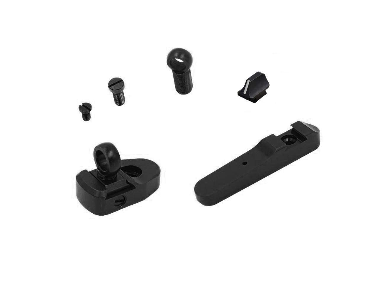 XS Sight Systems Henry Ghost Ring Sight Set .44 Magnum with Ramp & Screw-On Front Sight