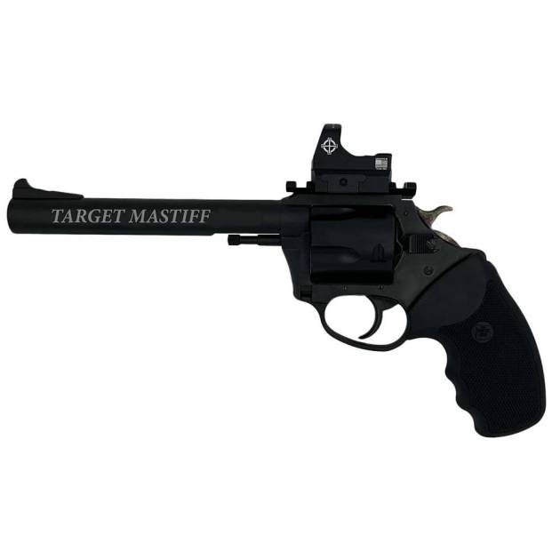 Charter Arms Target Mastiff Handgun .44 Spl 5rd Magazine 6" Barrel Black with Optic