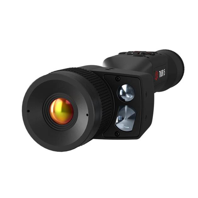 ATN Thor 5 LRF Thermal Rifle Scope 3-12x 320x240 12 Micron Black