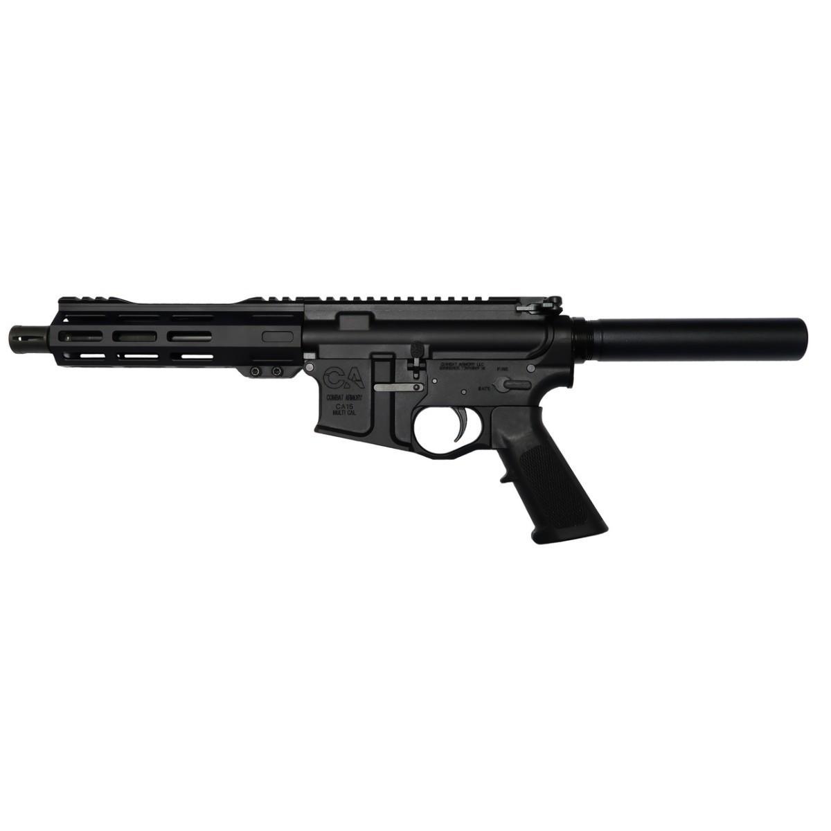 Combat Armory CA-15 Pistol 5.56mm 30rd Magazine (1) 7.5" Barrel 7'' Slim Pic M-LOK Rail