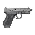 Combat Armory CA19 OR Handgun 9mm Luger 10rd Magazine 4.49" Threaded Barrel Black with Suppressor Height Sights
