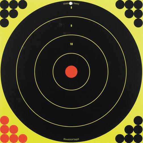 Birchwood Casey Shoot-N-C Bull 17.25" Bull's-eye Paper Targets 12/ct
