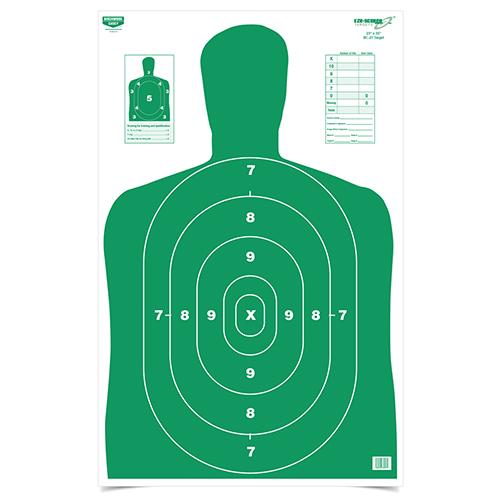 Birchwood Casey EZE-Scorer Paper Targets 23" x 35" BC27 Green 100/ct