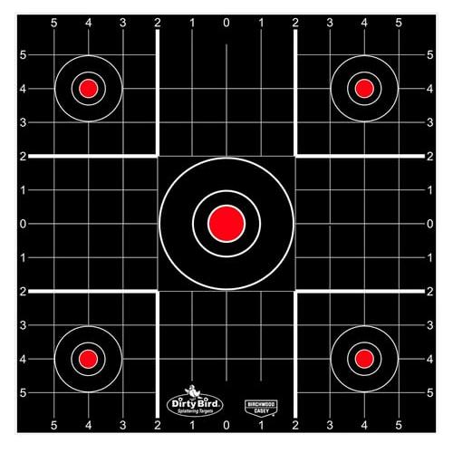 Birchwood Casey Dirty Bird 12" Sight-In Targets 100/ct