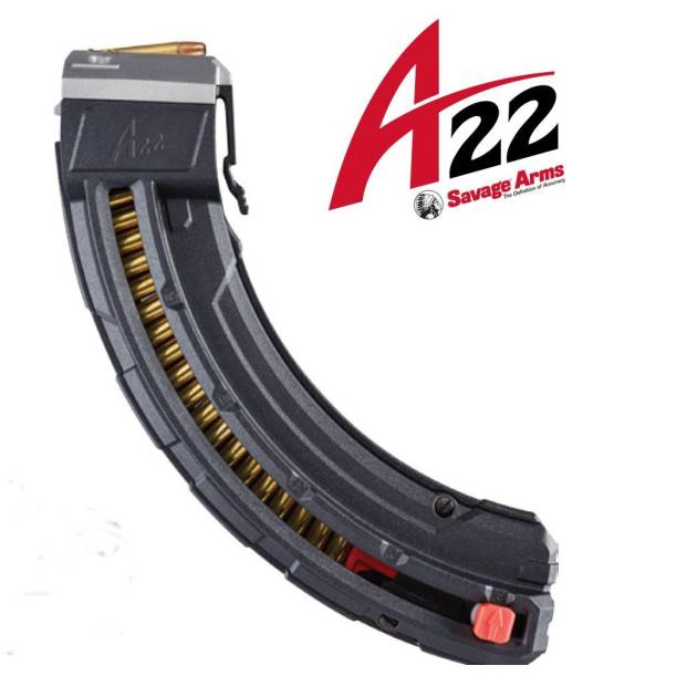 Butler Creek Savage Arms A22 Magnum Magazine .22 Mag Black Steel 25/rd