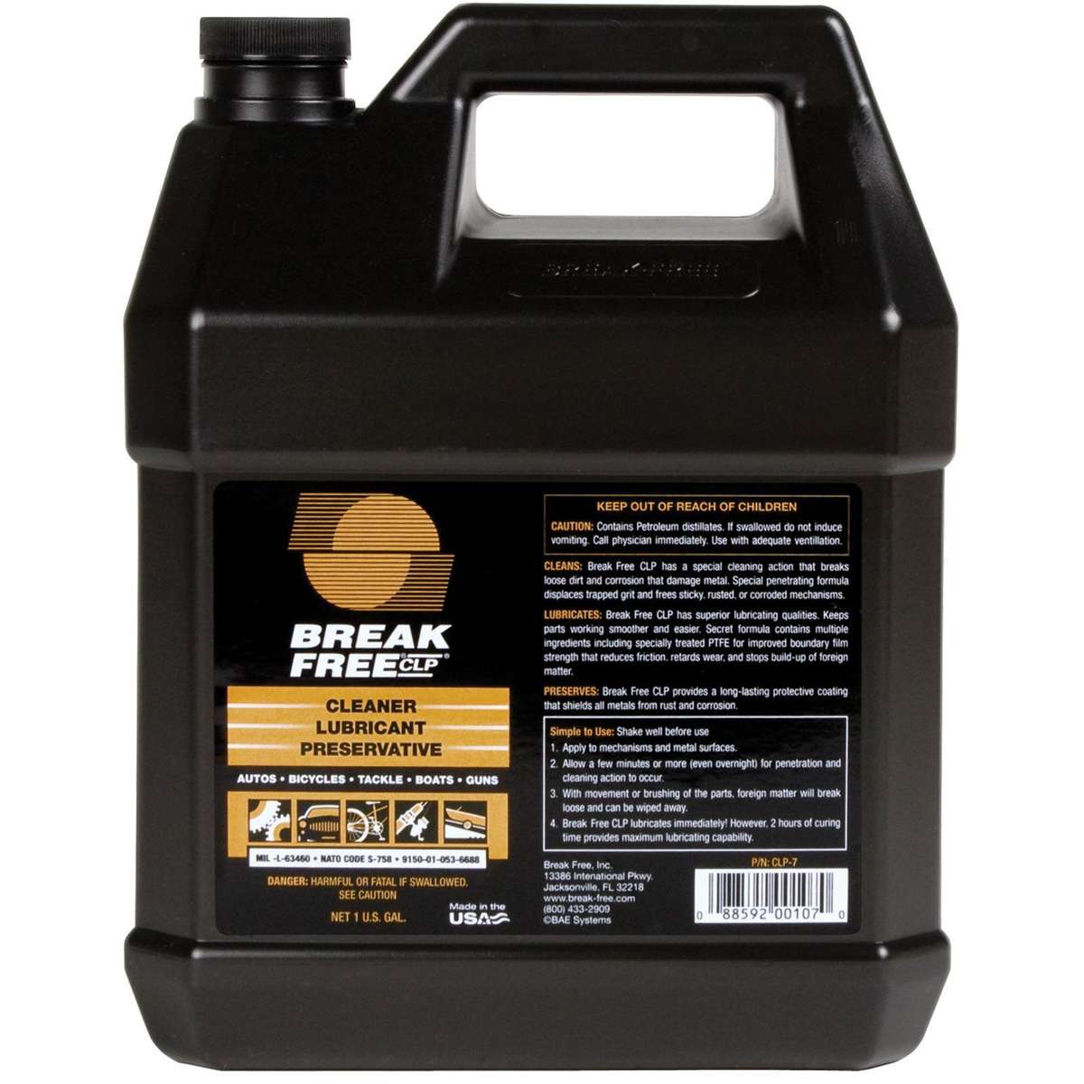 Break Free CLP Cleaner 1 Gallon Bottle