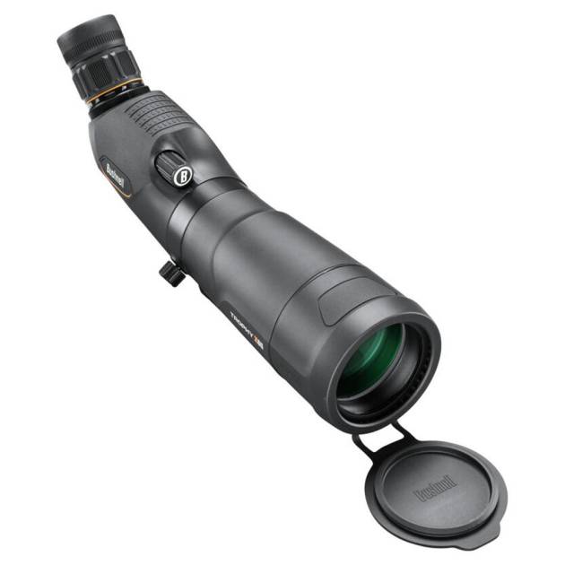Bushnell Trophy Spotting Scope 20-60x65 Porro 45 Degree FMC WP  Black