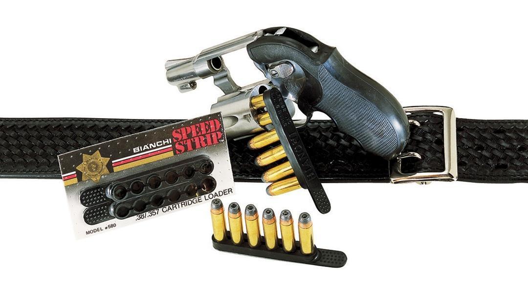 Bianchi Model 585 Speed Strips .44/.45 Caliber Black