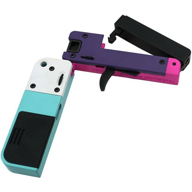 LifeCard Handgun .22 LR Single Shot 2.5" Barrel Confetti Aluminum Frame