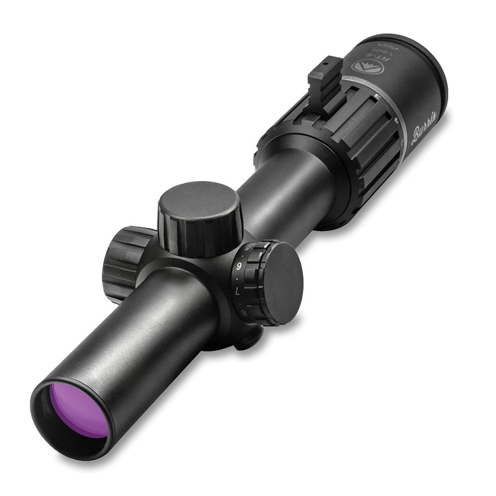 Burris RT-6 Rifle Scope 1-6x-24mm Illuminated Ballistic AR Reticle Matte Black