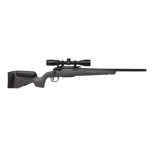 Savage 110 Trail Blazer XP Rifle 308 Win 4rd Capacity 20" Threaded Fluted Barrel Flat Dark Gray Stock w/Crossfire II 3-9x40