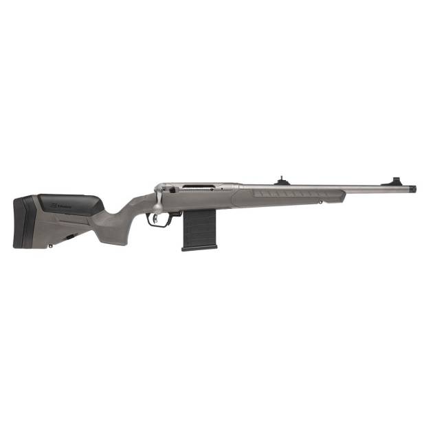 Savage 110 Ridge Hunter Rifle 338 Win Mag 5rd Capacity 20" Threaded Barrel Flat Dark Gray Stock