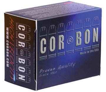 Corbon Self-Defense JHP Handgun Ammunition 9mm Luger +p 115 gr JHP 1350 fps 20/ct