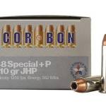 Corbon Self-Defense JHP Handgun Ammunition .38 Spl (+P) 110 gr JHP 1050 fps 20/ct