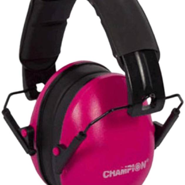 Champion Traps and Targets Pink Slim Passive Hearing Protection Ear Muffs