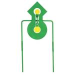 Champion .22 Double Reaction Metal Spinner Target Green Yellow