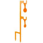 Champion Rimfire Double Target Hanger and Two Targets Orange