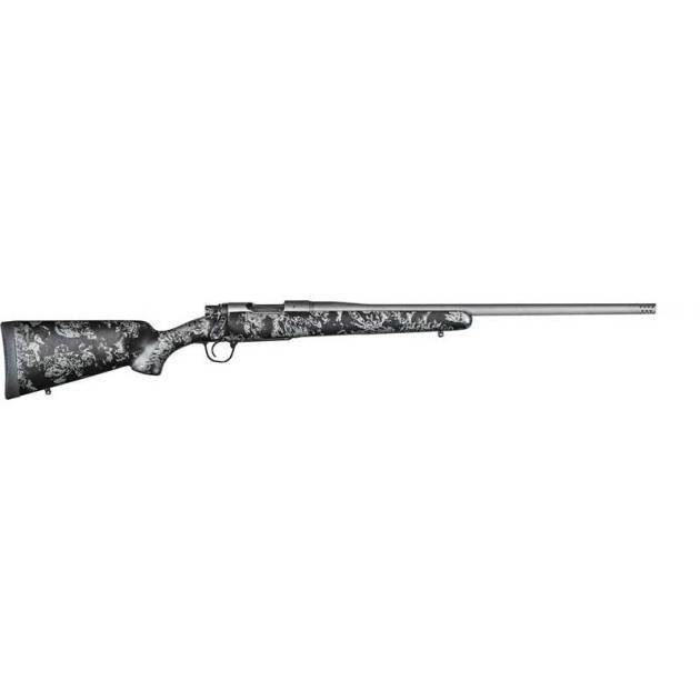 Christensen Arms Mesa FFT Rifle 7mm PRC 3rd Magazine 22" Barrel Tungsten Cerakote Carbon with Gray Accents