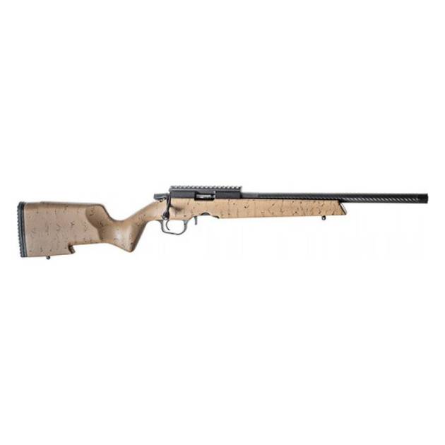 Christensen Arms Ranger Rifle .22 LR 10rd Magazine 18" Barrel Tan/Black Stock