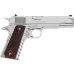 Colt 1911 Gov't Handgun .38 Super 9rd Magazine 5" Barrel Polished Stainless with Wood Grips