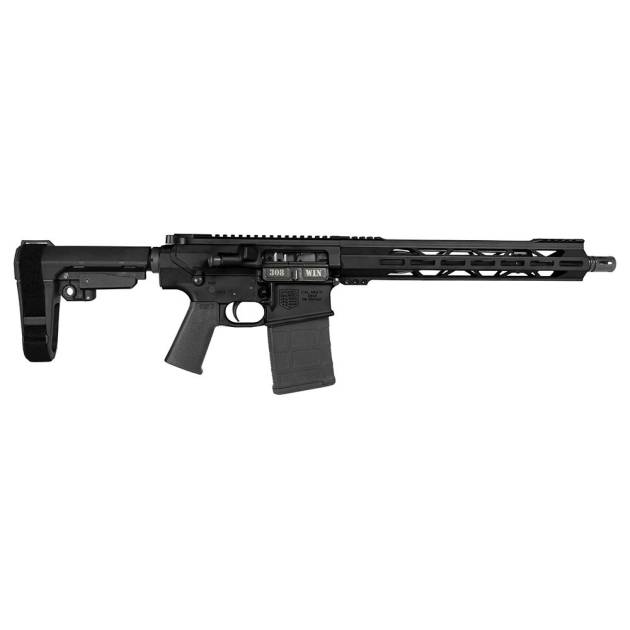 Diamondback DB10 Handgun .308 Win 20rd Magazine 13.5" 5/8x24 Threaded Barrel Black with SBA3 Brace