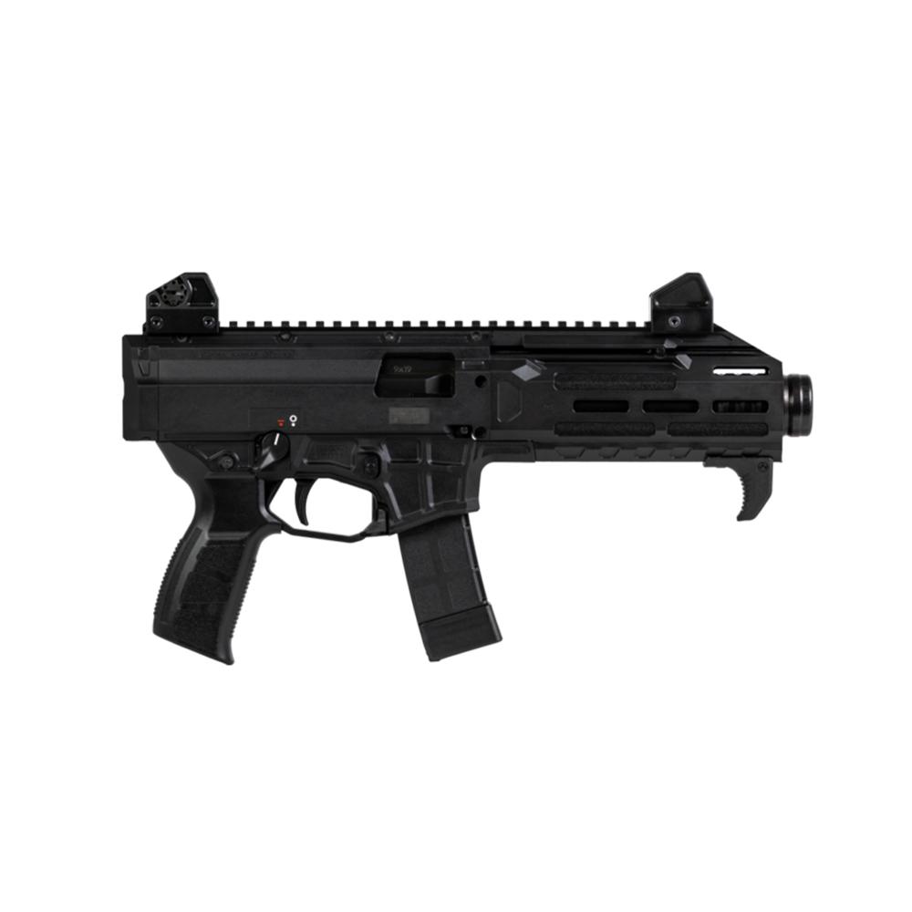 CZ USA Scorpion 3+ Handgun 9mm Luger 20rd Magazines (5) 7.8" 1/2x28 Threaded Barrel Black with QD Sling Mount