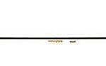 J. Dewey 2-Piece Cleaning Rod .50 cal Nylon Coated - Male Thread 12-28