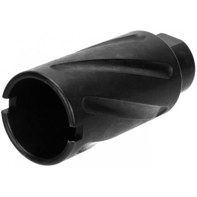 TacFire Spiral Fluted Muzzle Brake .223/5.56 1/2''x28'' Thread w/Crush