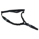 Tacfire One Point Double Bungee Rifle Sling Black