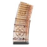 ETS Gen 2 AR15 Rifle Magazine Carbon Smoke with Coupler .223/5.56 30/rd