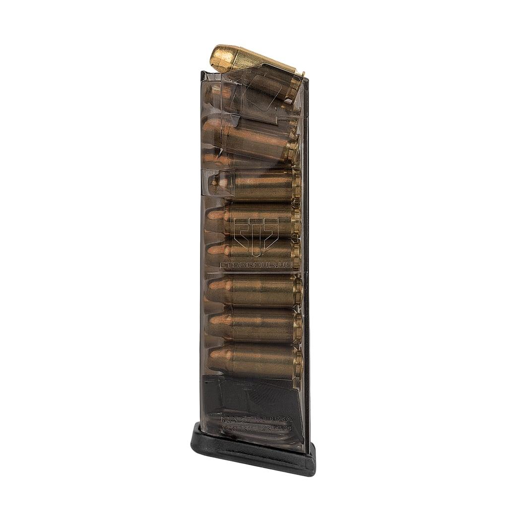 Elite Tactical Systems Carbon Smoke Handgun Magazine for Glock 22 .40 S&W 16/rd