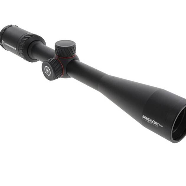 Crimson Trace Brushline Pro Rifle Scope - 4-12x40mm 1" SFP Plex Non-llum
