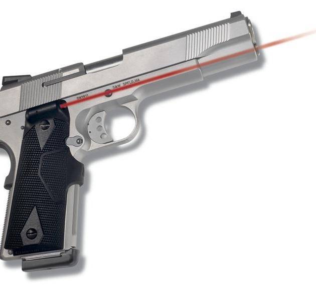 Crimson Trace Semi-Automatic Lasergrip - 1911 Gov't/Commander Front Activation
