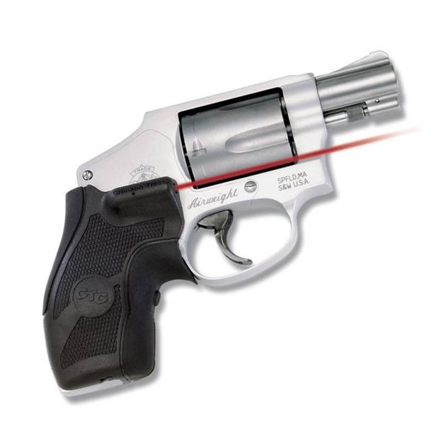 Crimson Trace Revolver Lasergrip S&W J-Frame Round Butt