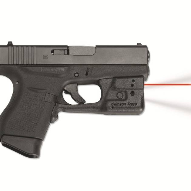 Crimson Trace Laserguard Pro Red Laser Sight & Tactical Light for GLOCK 42 & 43