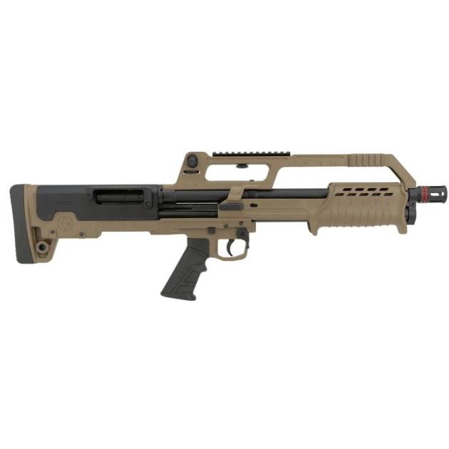 Escort Bulltac Shotgun 12 ga 3" Chamber 5rd Magazine 18" Barrel FDE