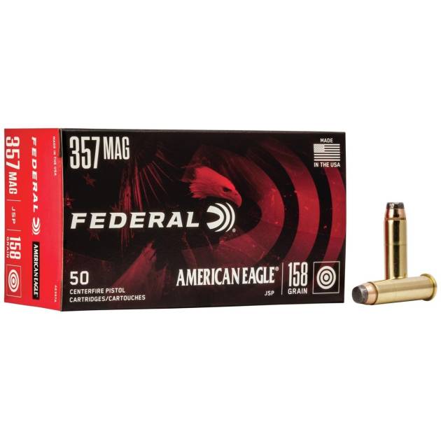 Federal AmerEagle 357 Mag 158gr JSP