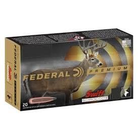 Federal Swift Scirocco II Rifle Ammunition .270 Win 130 gr Poly Tip 3050 fps 20/ct
