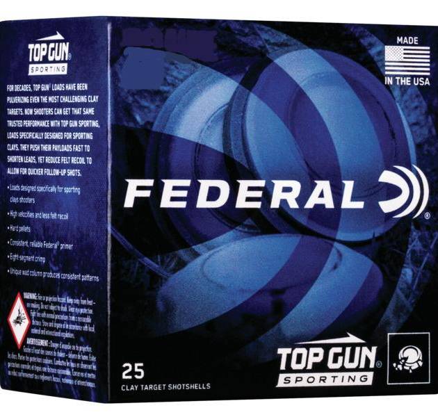 Federal Top Gun Sporting Shotshells 28 ga 2-3/4" 3/4 oz 1330 fps #8 25/ct