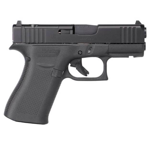 Glock 43x MOS Handgun 9mm Luger 15rd Magazines (2) 3.41" Barrel Black FS with Front Rails USA