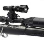Cyclops Varmint Light Kit - Gun Mounted Red/Green LED / 250 Lumen / Rechargeable