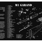 TekMat 12x36 Gun Cleaning Mat - M1 Garand