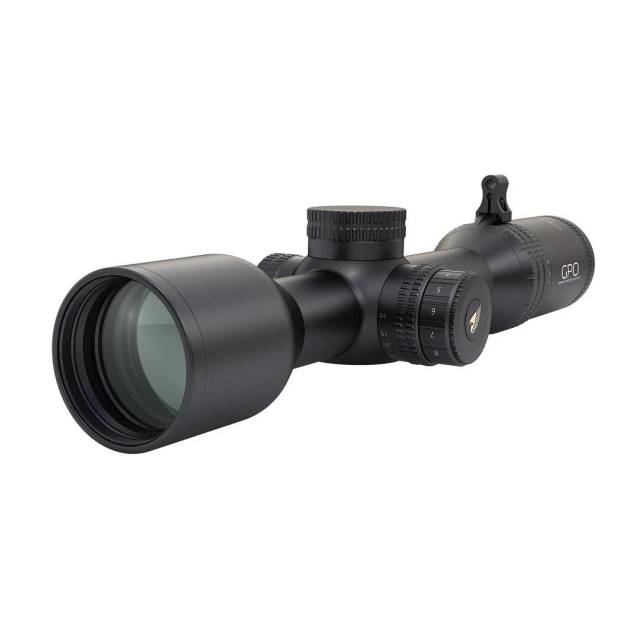 GPO SPECTRA 1.6-13x44i Compact Rifle Scope 30mm G4i illum 1cm (.36'') Clicks