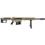 Barrett M107A1 Rife 50 BMG 10rd(1) Magazine 20" Fluted Barrel FDE Cerakote