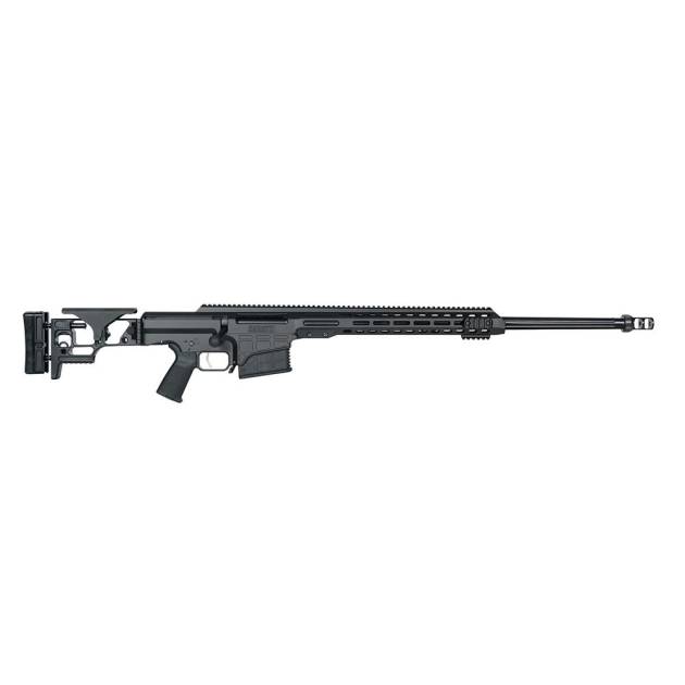 Barrett MRAD Folding Stock Rifle .338 Norma Magnum 10rd Magazine(2) 26'' Fluted Barrel Black Finish